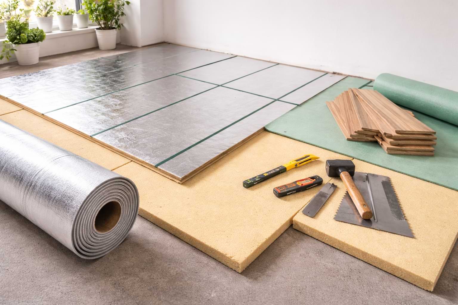 Qual é o Melhor Isolamento Térmico para Chão?