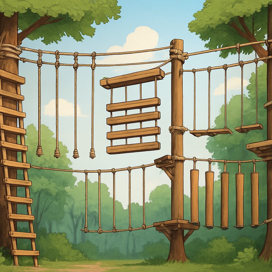 Melhores parques de aventura para iniciantes