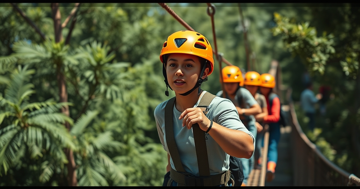 Parques de aventura em altura — Tendências tecnológicas e inovações nos percursos Parques de aventura em altura — Tendências tecnológicas e inovações nos percursos