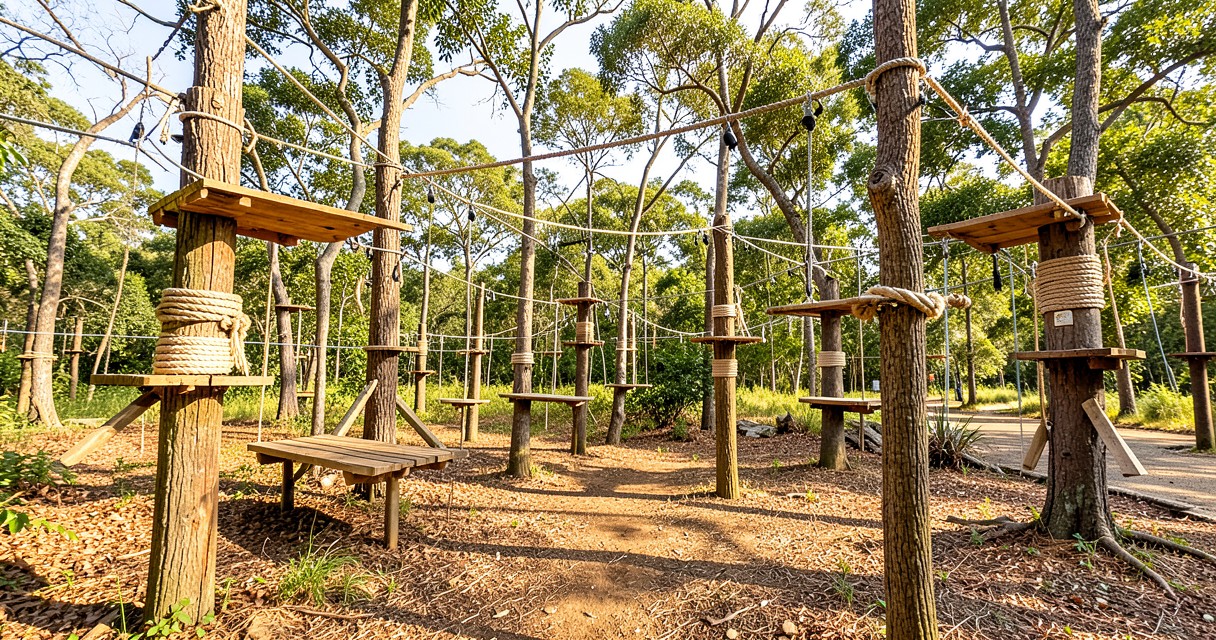 Segurança em parques de aventura