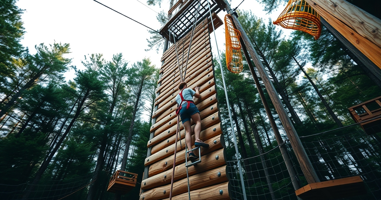 Escalada em parques de aventura — Diferenças entre escalada em parques e outras modalidades