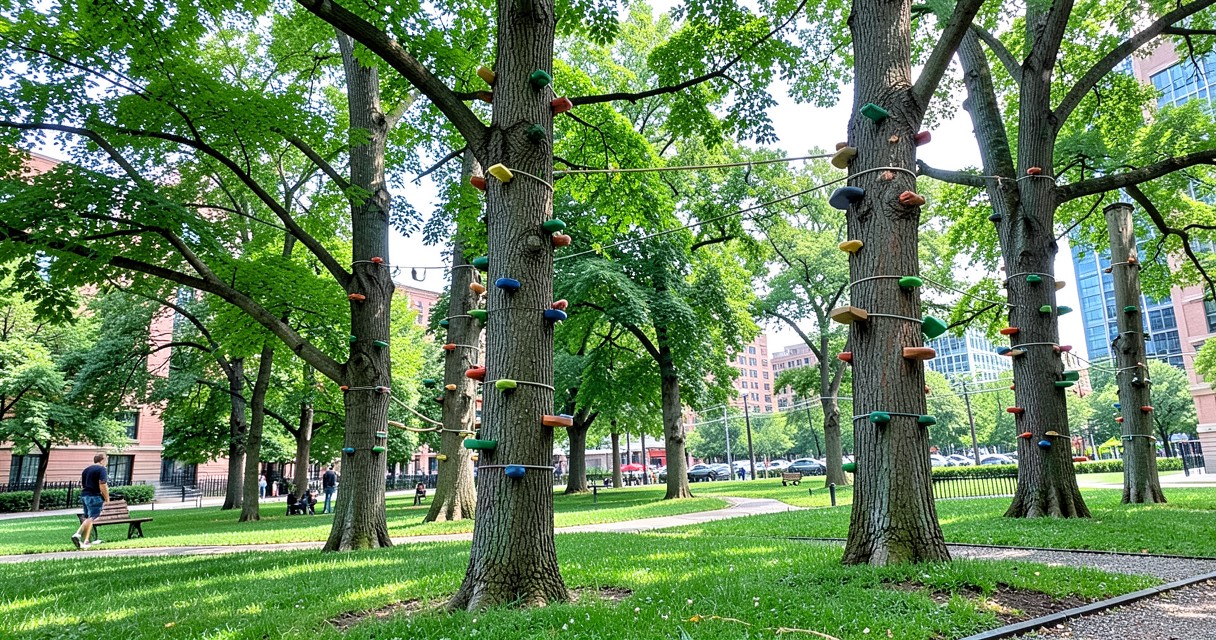 Parques de arvorismo urbanos — Benefícios dos parques de arvorismo urbanos