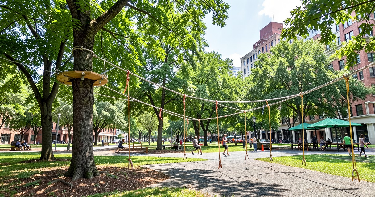 Parques de arvorismo urbanos — O que considerar ao visitar um parque de arvorismo urbano