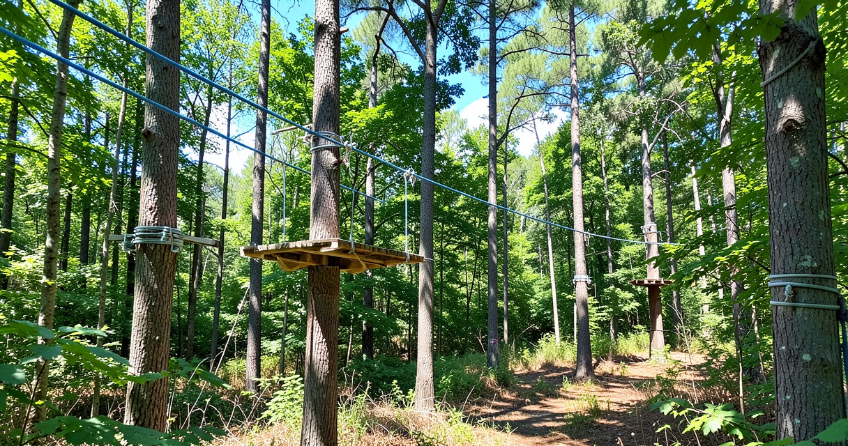 Parques de corda para turistas — Diversidade de atividades