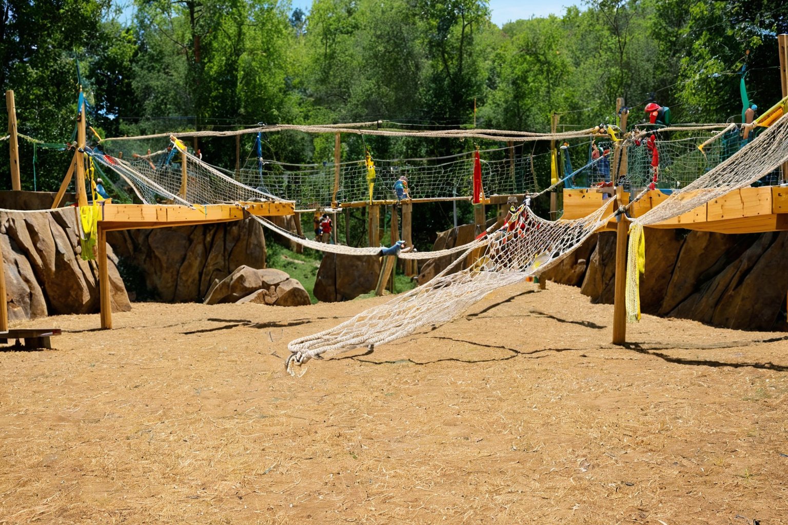 Parques de corda para escolas — Etapa 3: Definição do layout e dos módulos de corda